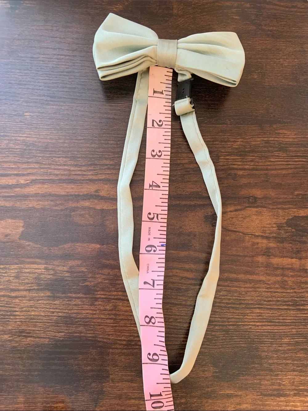 Azazie Mint Green Kids Bow Tie